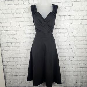 NWT Grace Karin Size XL Sleeveless Wrap V-neck A-line Dress